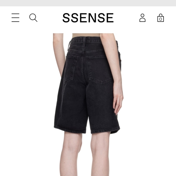 AGolde Jort - denim shorts - Picture 2 of 7